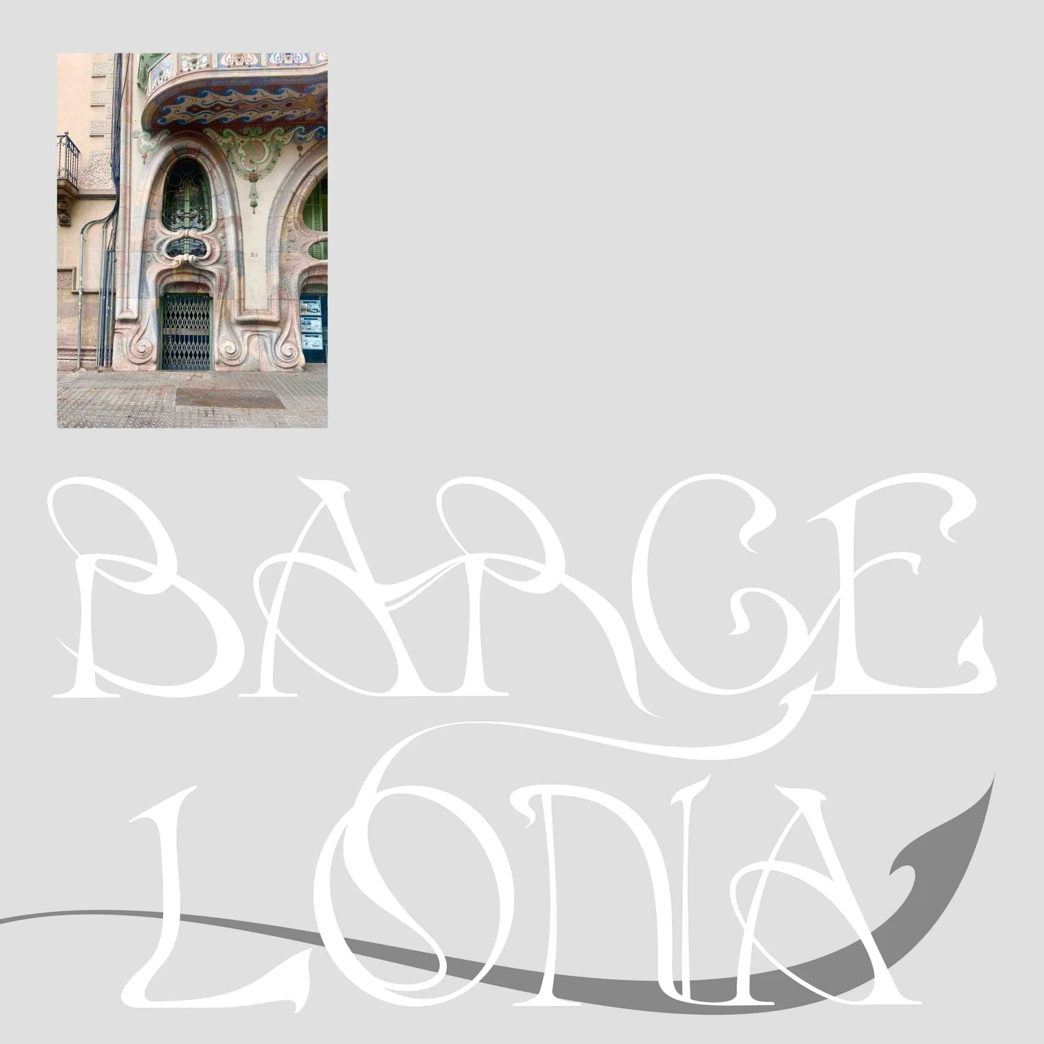 Antoni display typeface, specimen 2 of 4