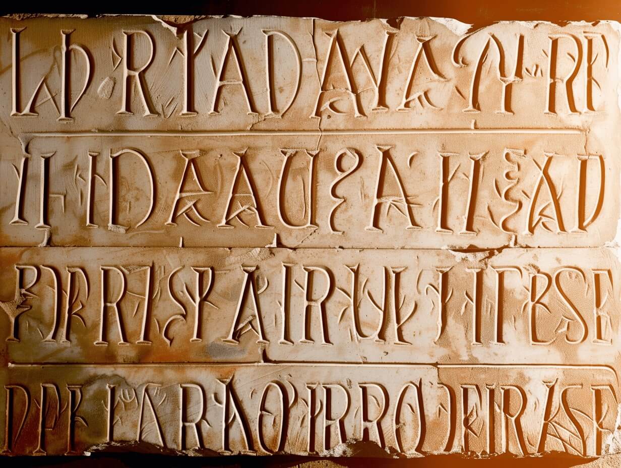 Type design process for the Romane display typeface