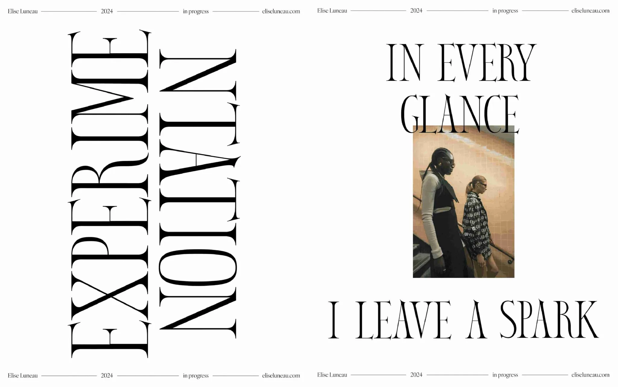 Romane display typeface, specimen 4 of 4